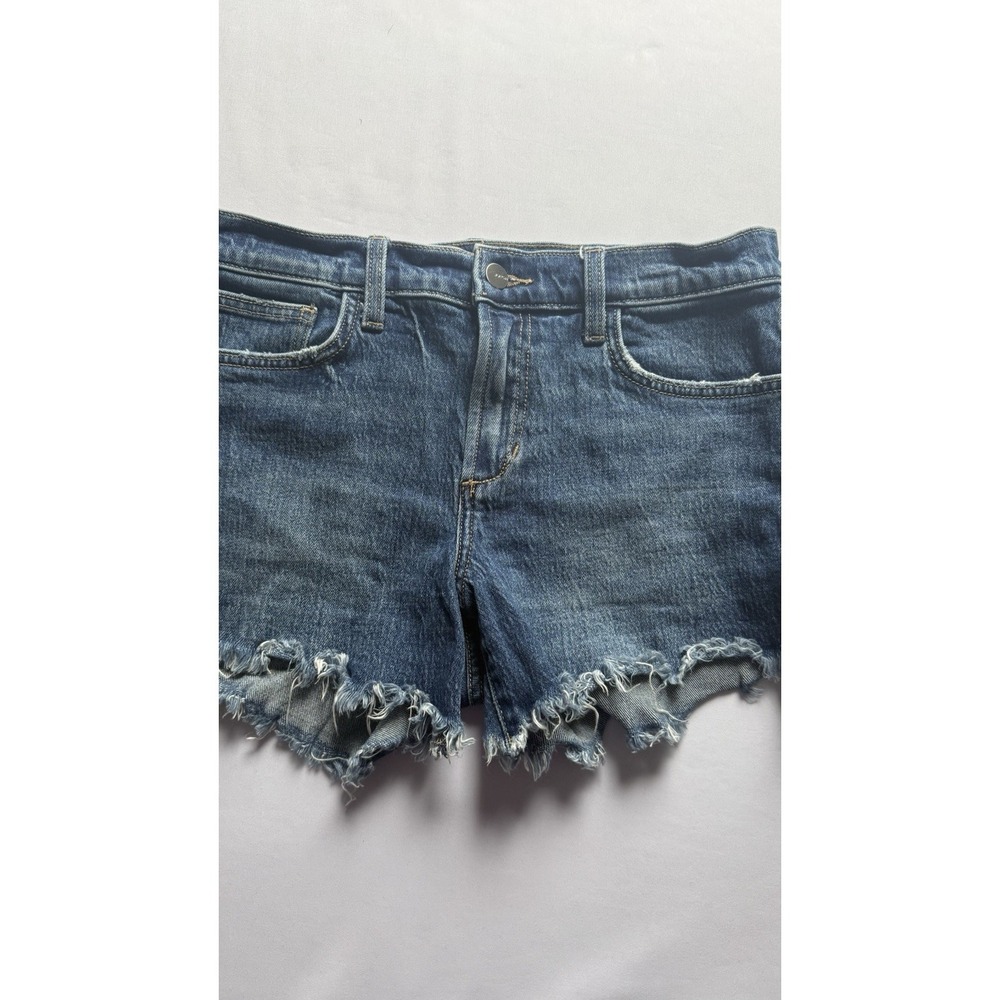 Joe's Jeans Women's 28 Distressed Denim Shorts.Cutoff Mid‎ Rise Ozzie.GUC